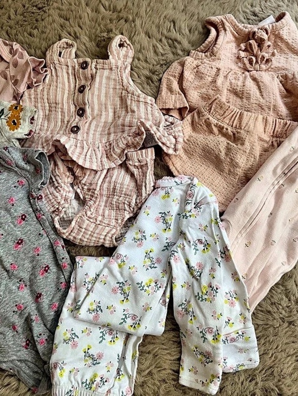Newborn Baby Girl Clothing Bundle